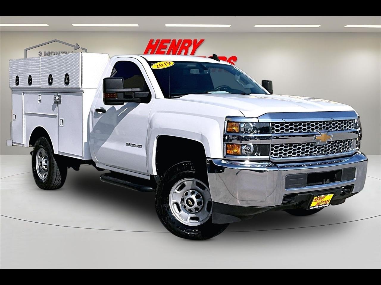 2019 Chevrolet Silverado 2500HD 4WD Reg Cab Utlity Bed Work Truck