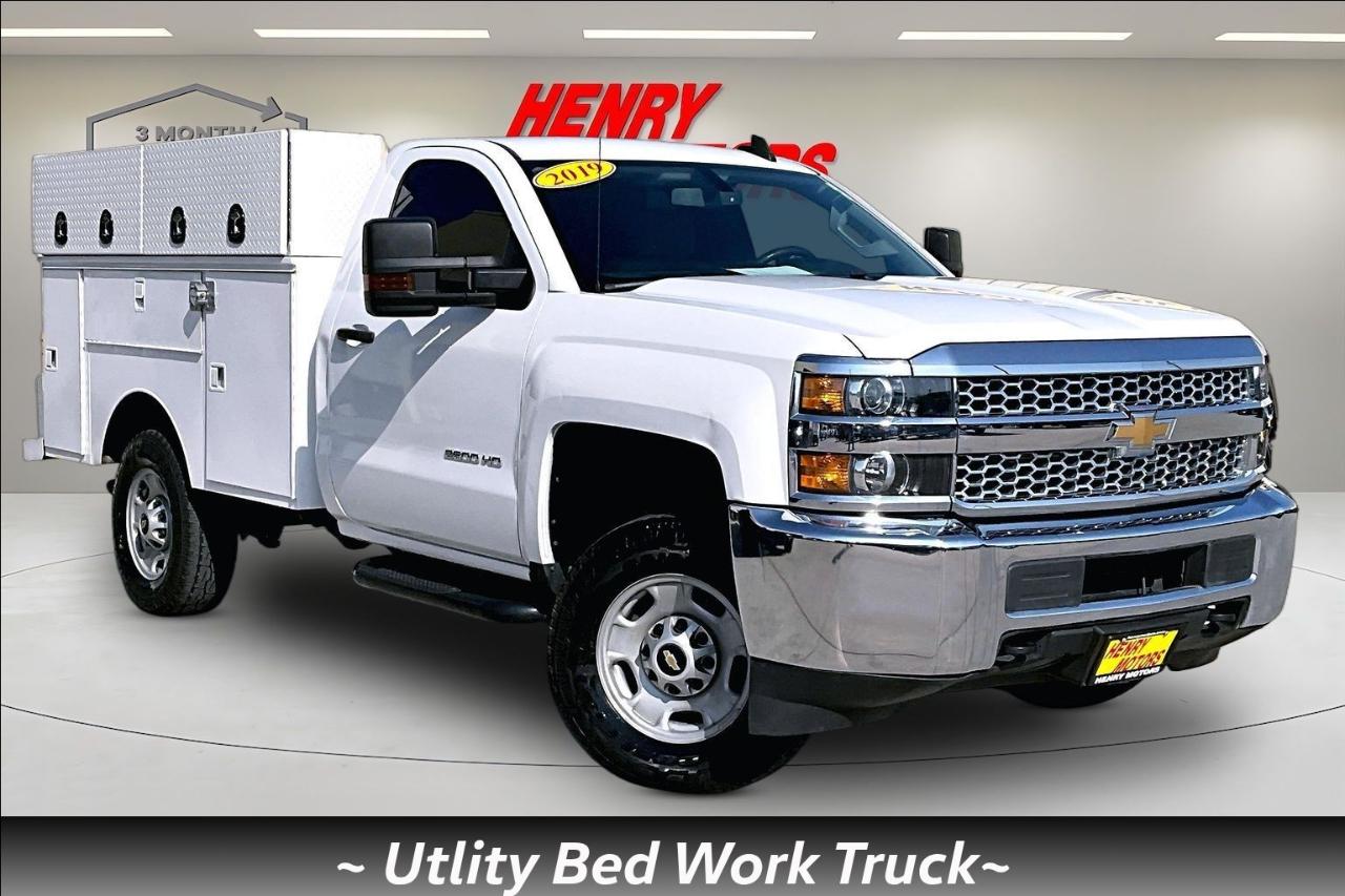 2019 Chevrolet Silverado 2500HD 4WD Reg Cab Utlity Bed Work Truck