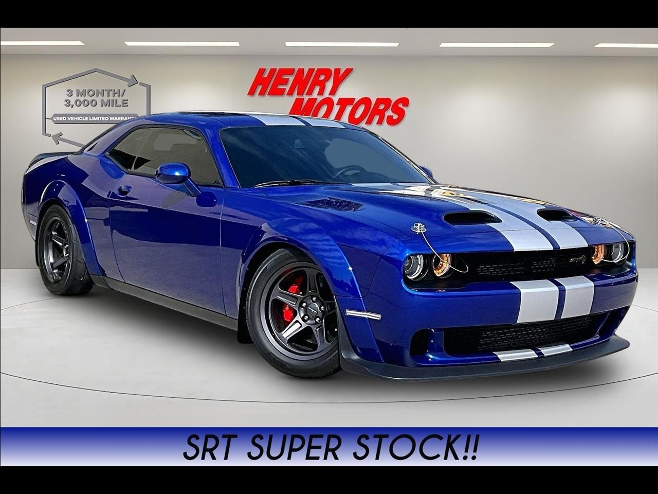 2021 Dodge Challenger SRT Super Stock