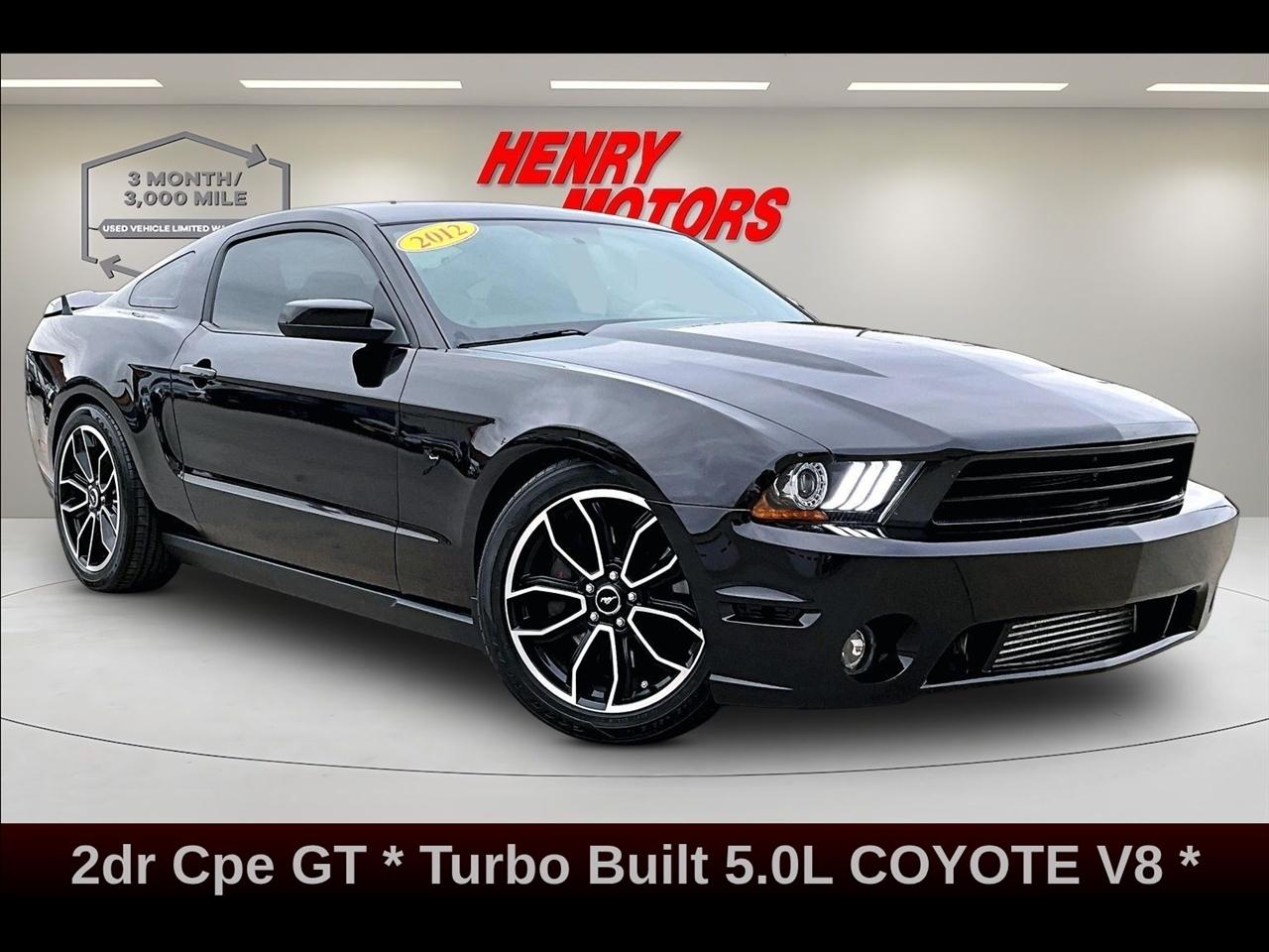2012 Ford Mustang 2dr Cpe GT 5.0L COYOTE V8