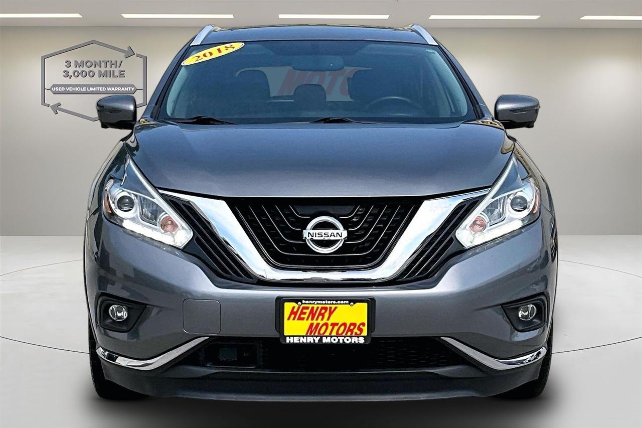Nissan Murano AWD Platinum 2018