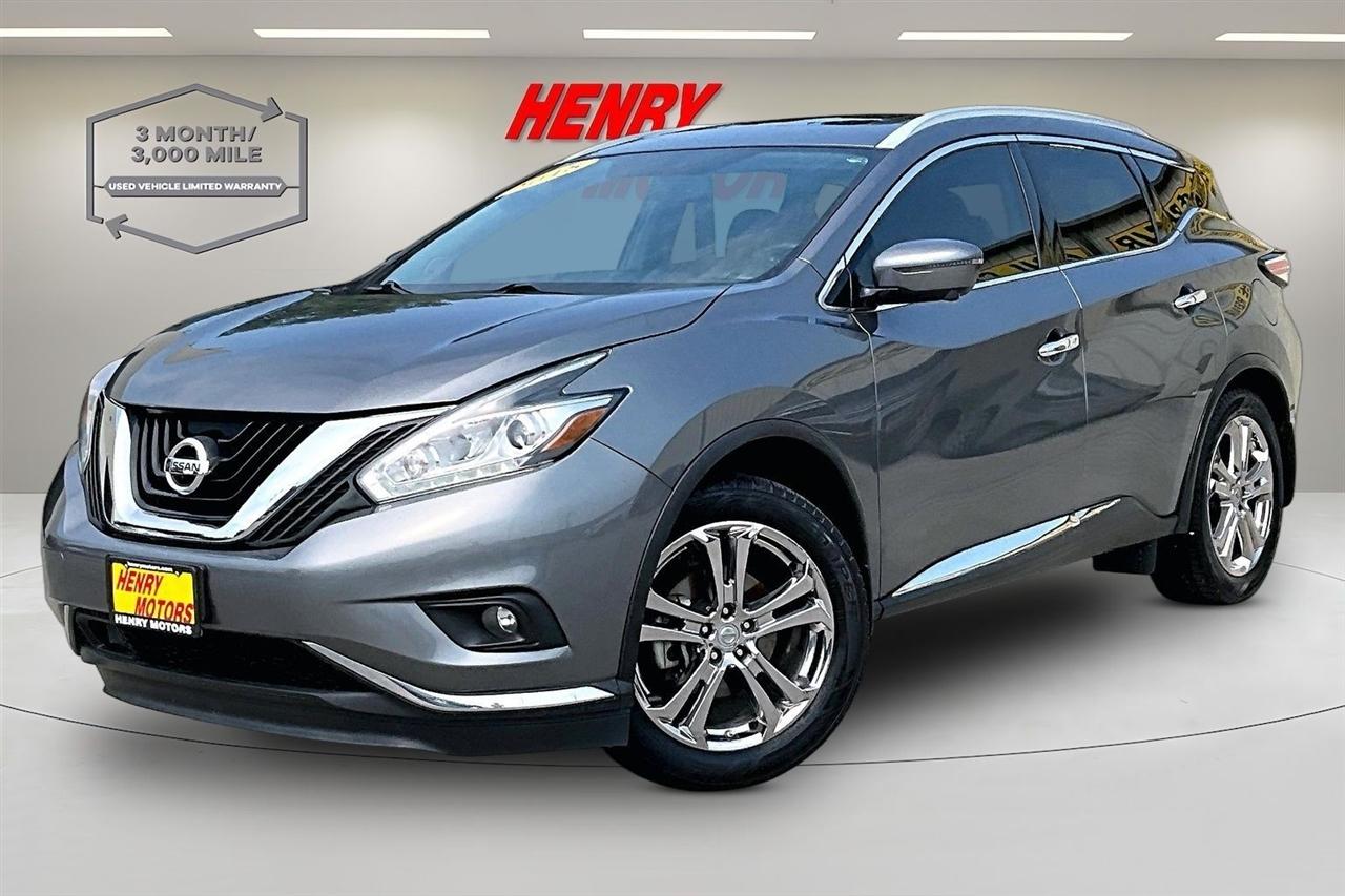 Nissan Murano AWD Platinum 2018