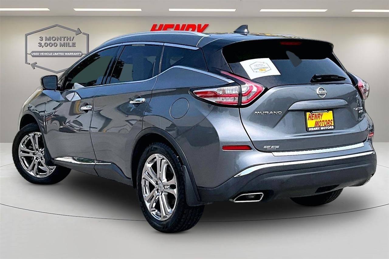Nissan Murano AWD Platinum 2018