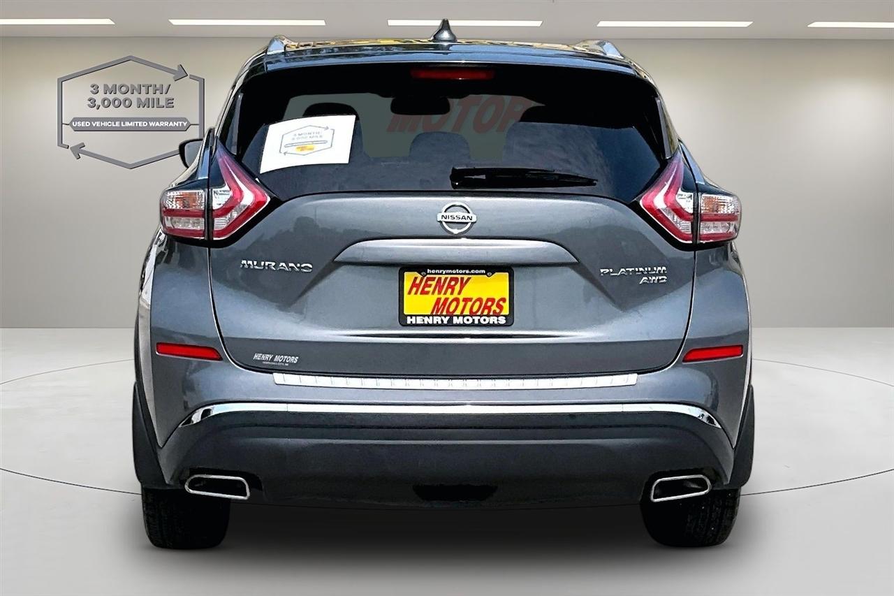 Nissan Murano AWD Platinum 2018