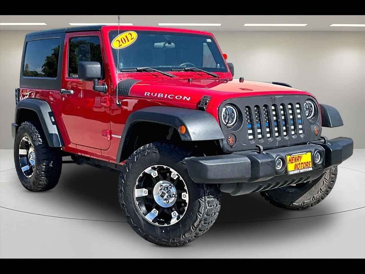2012 Jeep Wrangler 4WD 2dr Rubicon