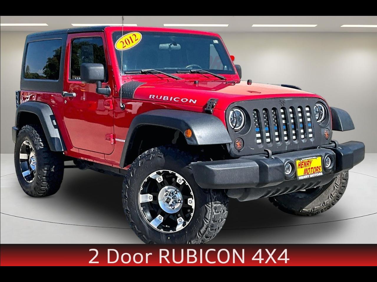 2012 Jeep Wrangler 4WD 2dr Rubicon
