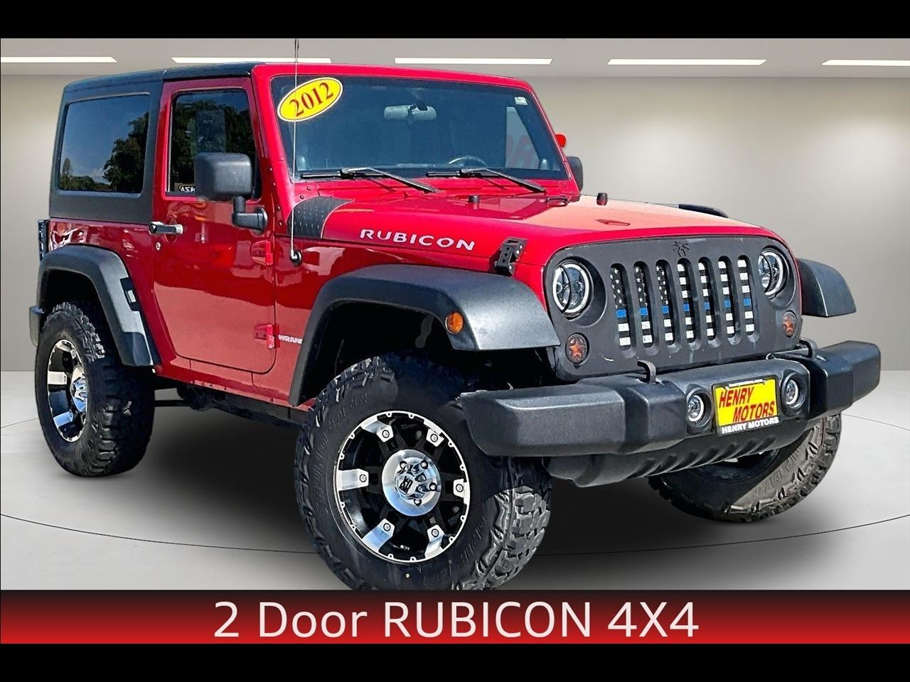 2012 Jeep Wrangler 4WD 2dr Rubicon