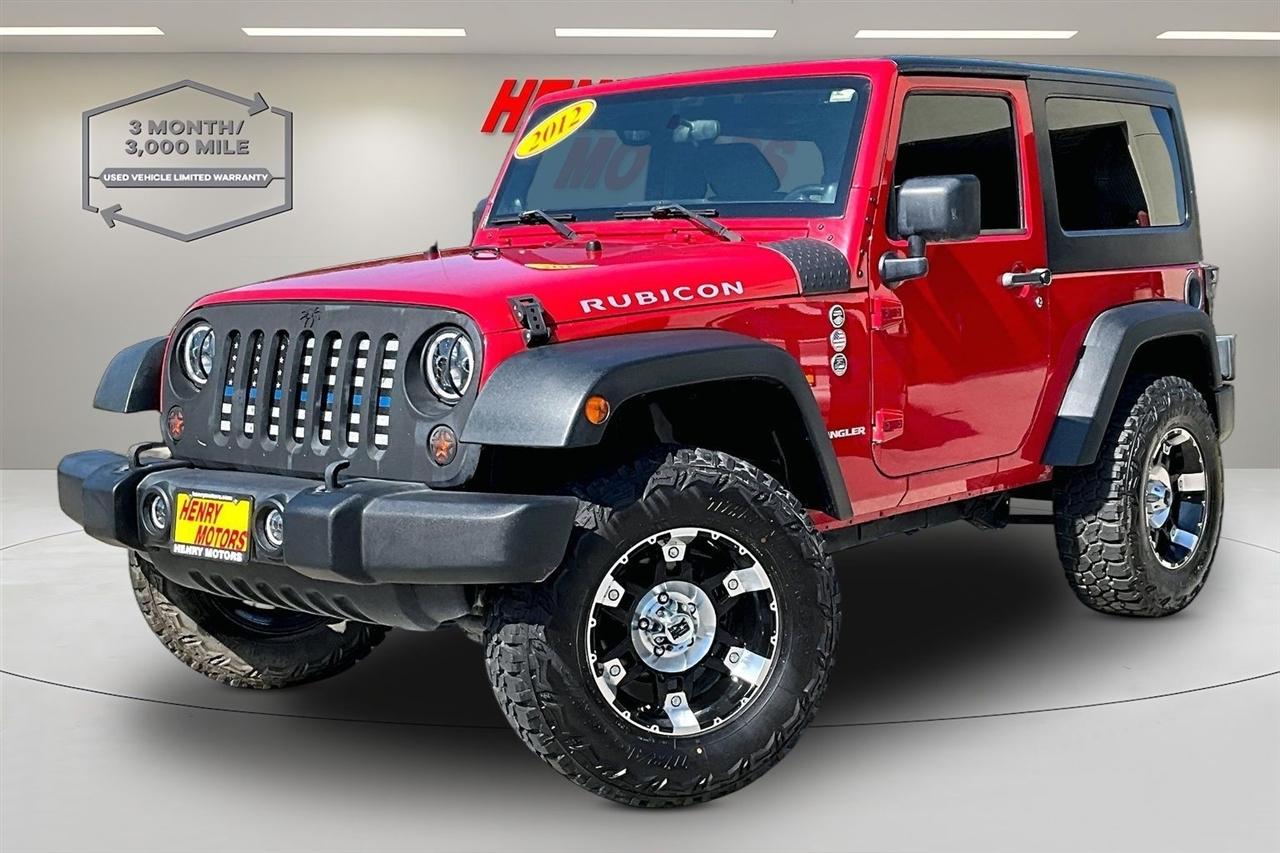 Jeep Wrangler 4WD 2dr Rubicon 2012