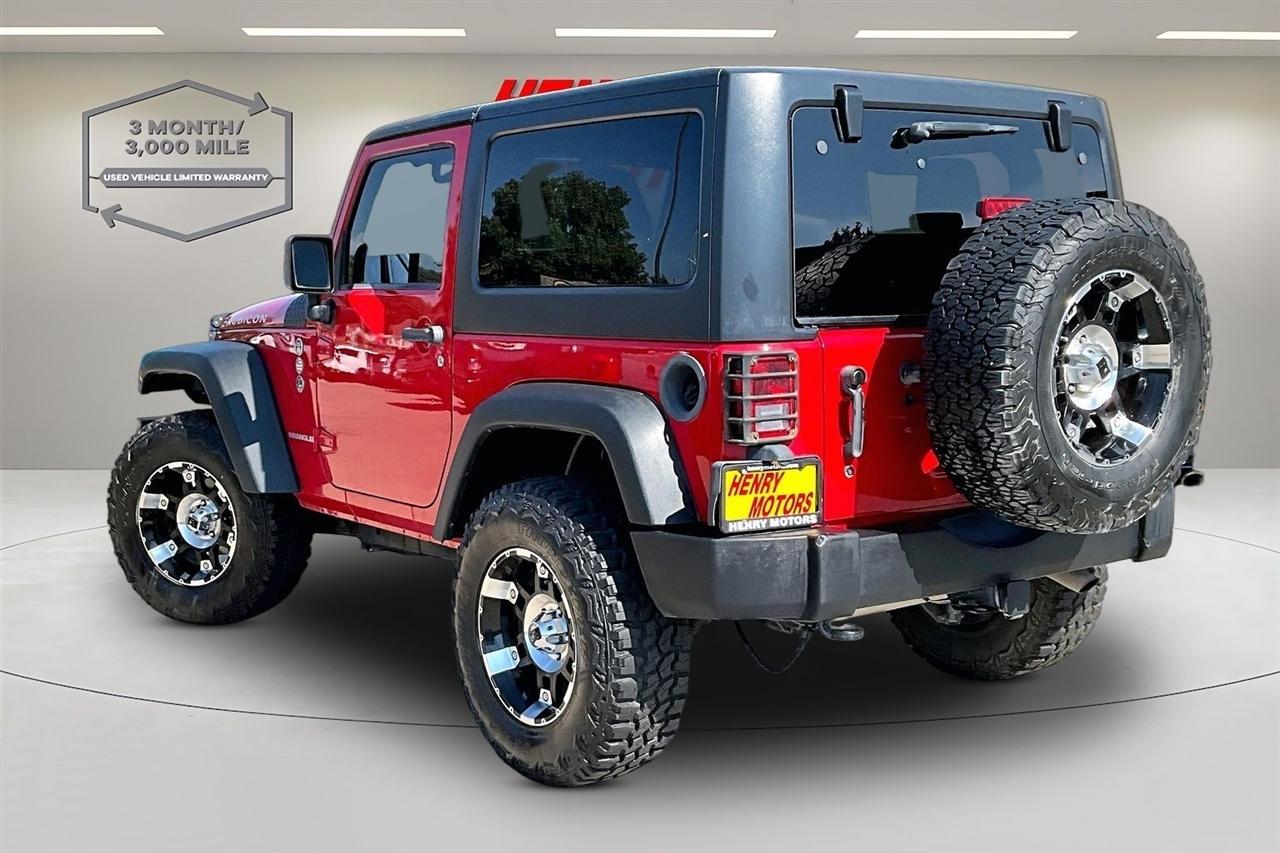 Jeep Wrangler 4WD 2dr Rubicon 2012