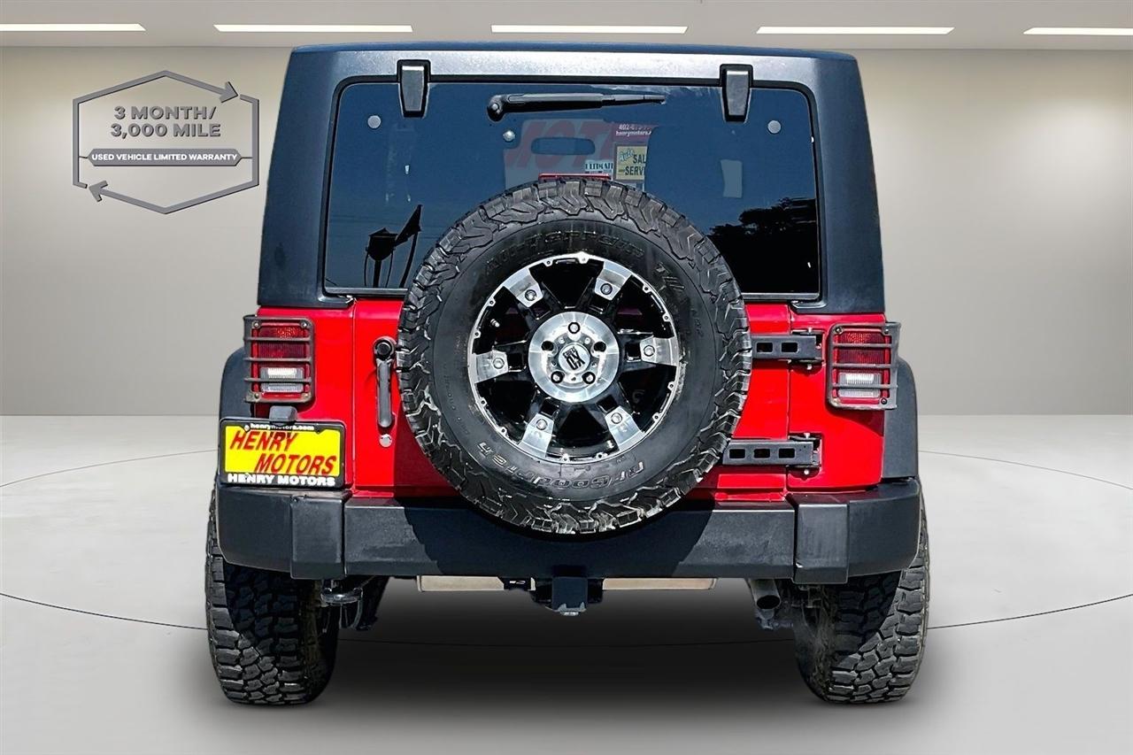 Jeep Wrangler 4WD 2dr Rubicon 2012