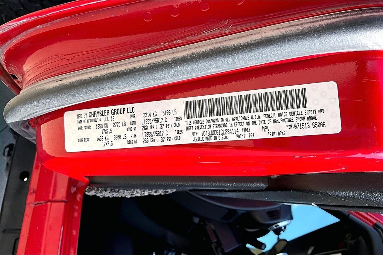 Jeep Wrangler 4WD 2dr Rubicon 2012