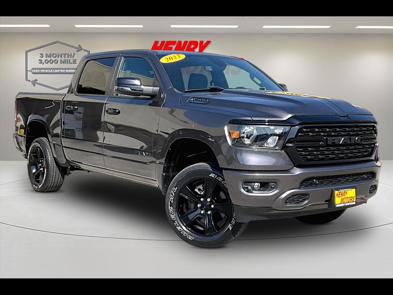 2023 RAM 1500 Big Horn 4x4 Crew Cab 5'7" Box