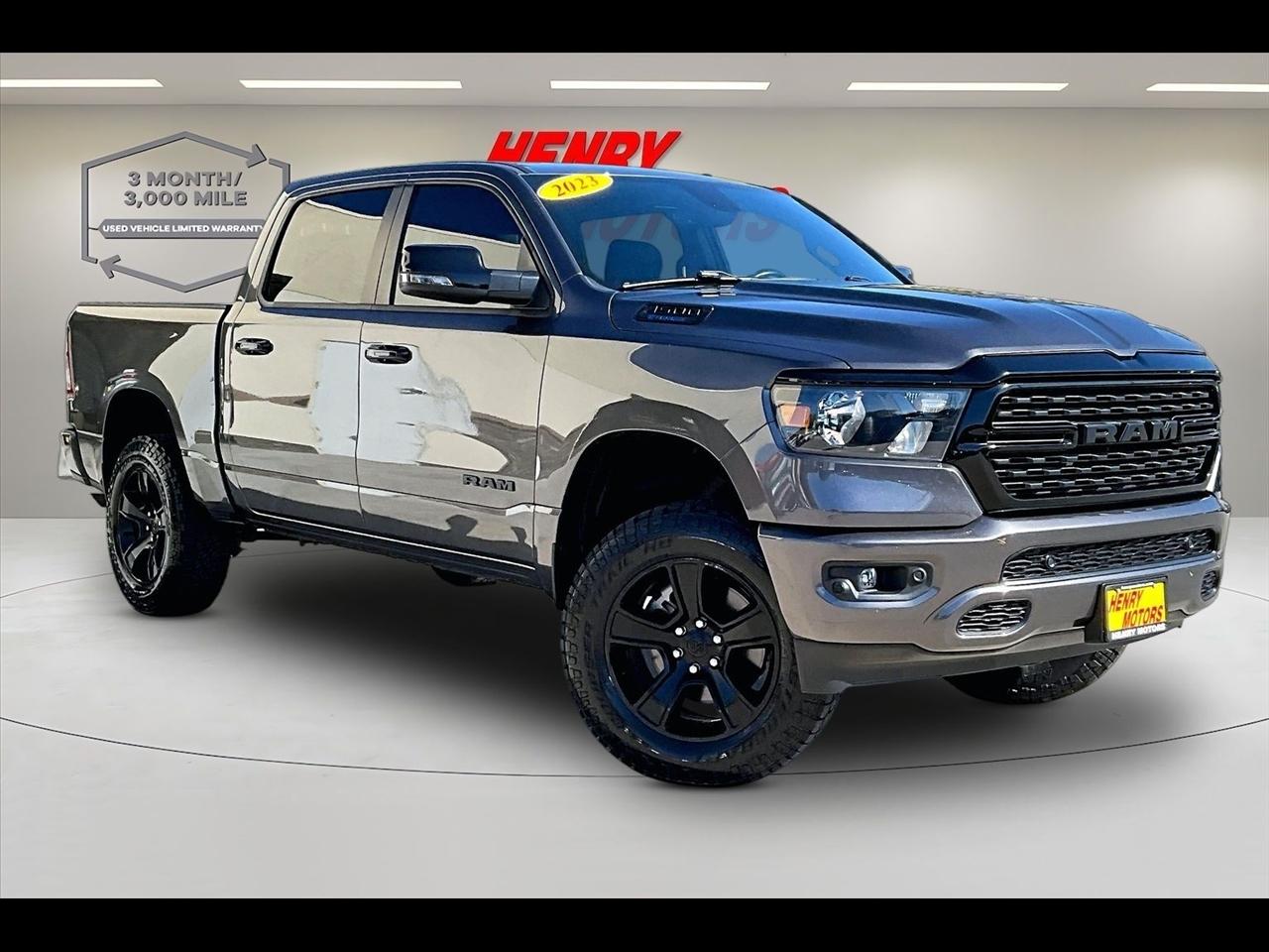 2023 RAM 1500 Big Horn 4x4 Crew Cab 5'7" Box