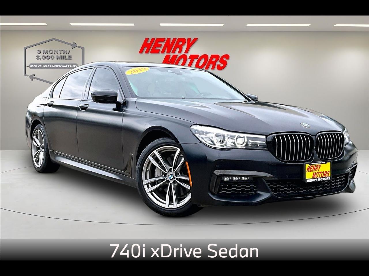 2019 BMW 7 Series 740i xDrive Sedan