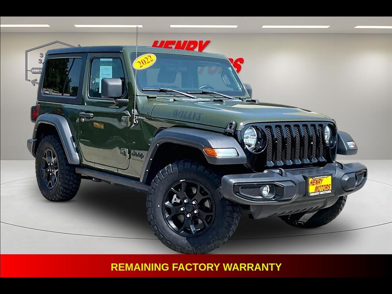2022 Jeep Wrangler Willys Sport 4x4