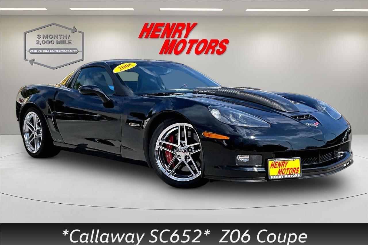 2008 Chevrolet Corvette Callaway SC652   Z06 Coupe