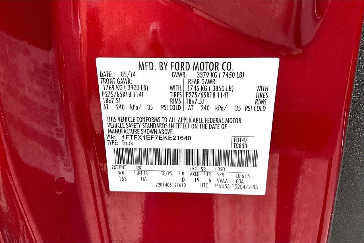 Ford F-150 4WD SuperCab 145" Lariat 2014