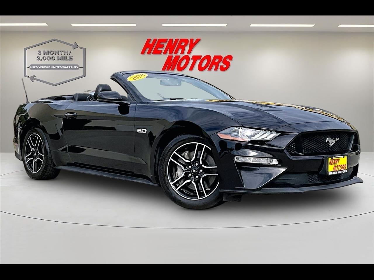 2020 Ford Mustang GT Premium Convertible