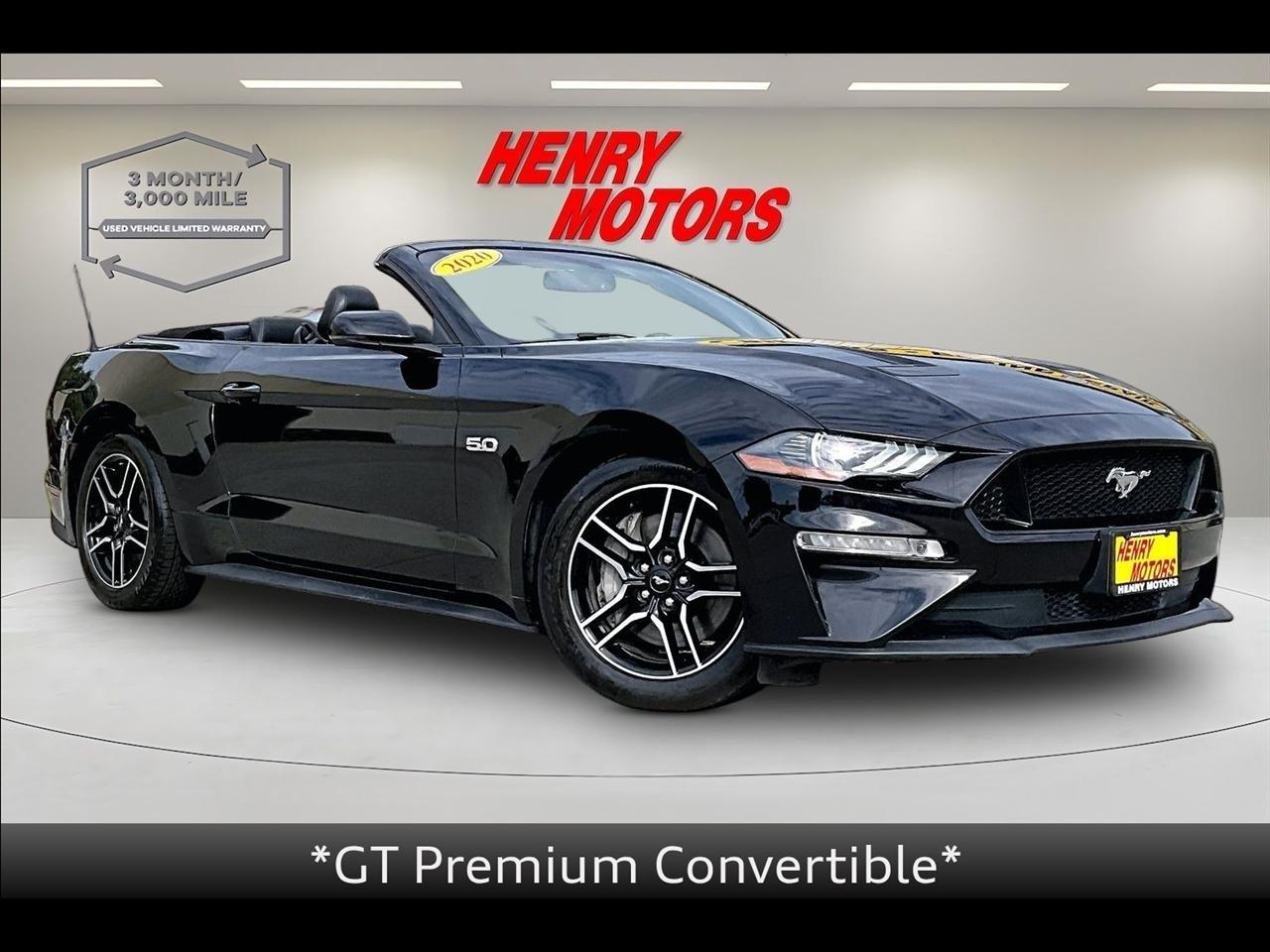 2020 Ford Mustang GT Premium Convertible