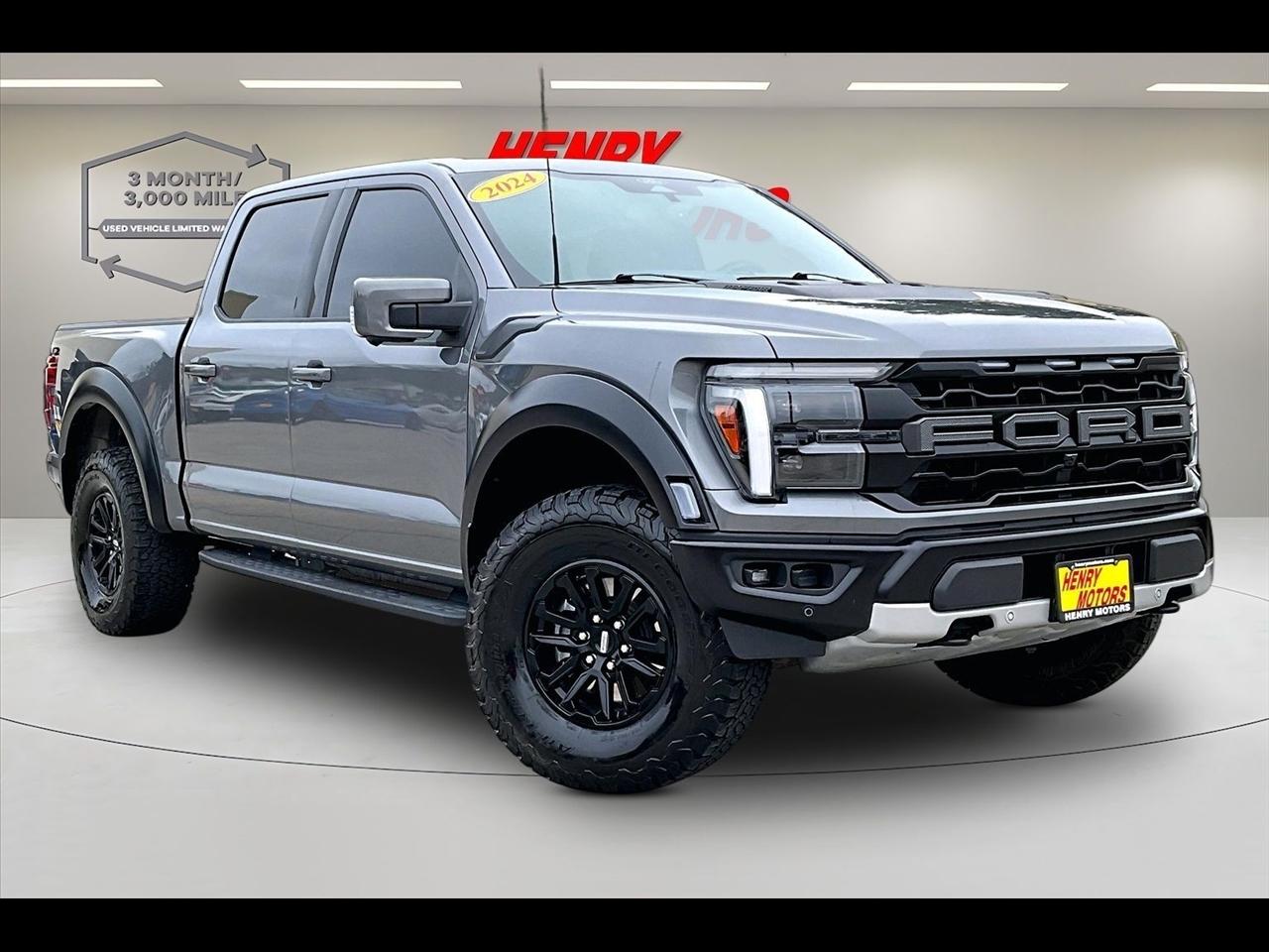 2024 Ford F-150 Raptor 4WD SuperCrew 5.5' Box