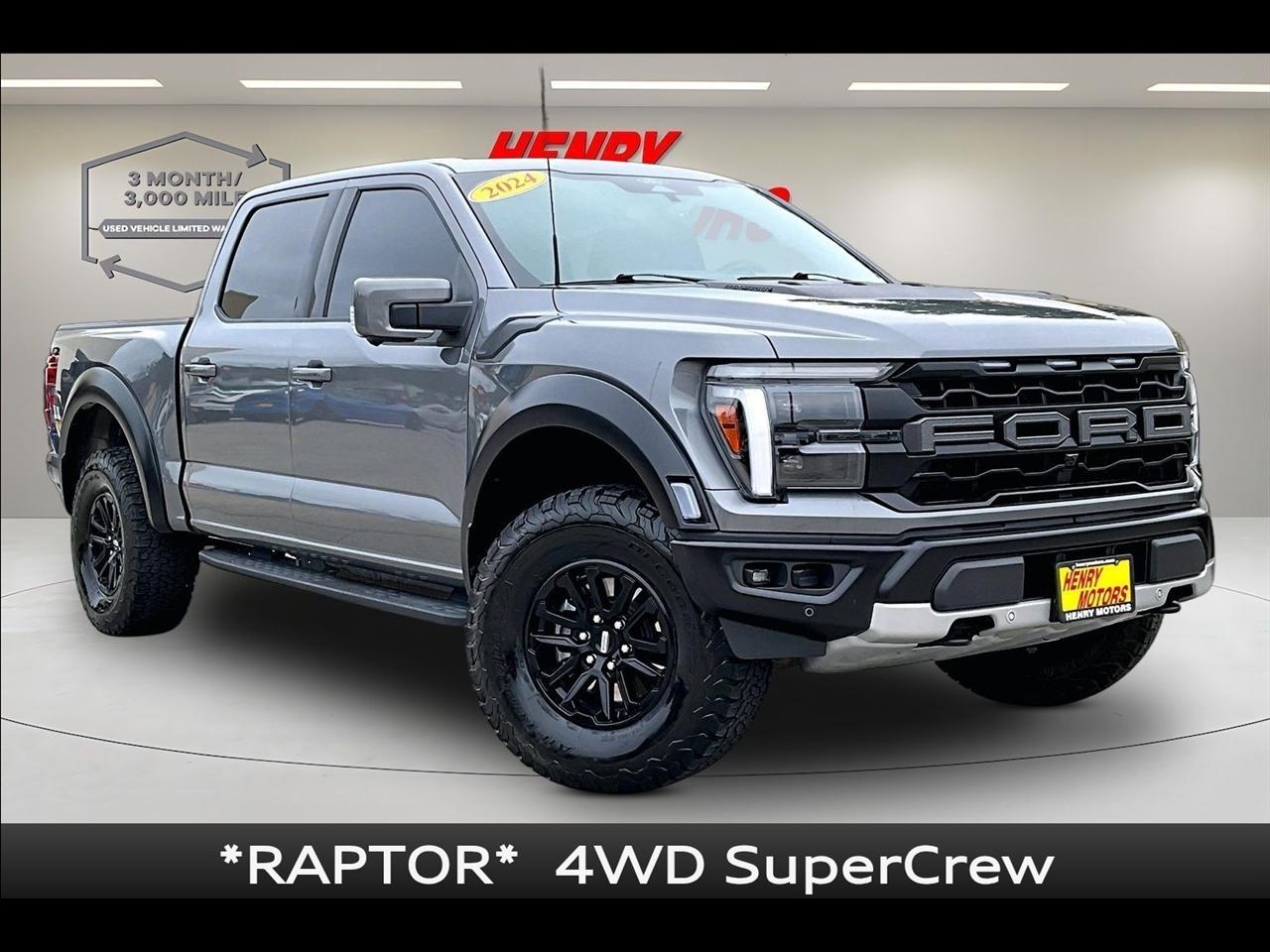 2024 Ford F-150 Raptor 4WD SuperCrew 5.5' Box
