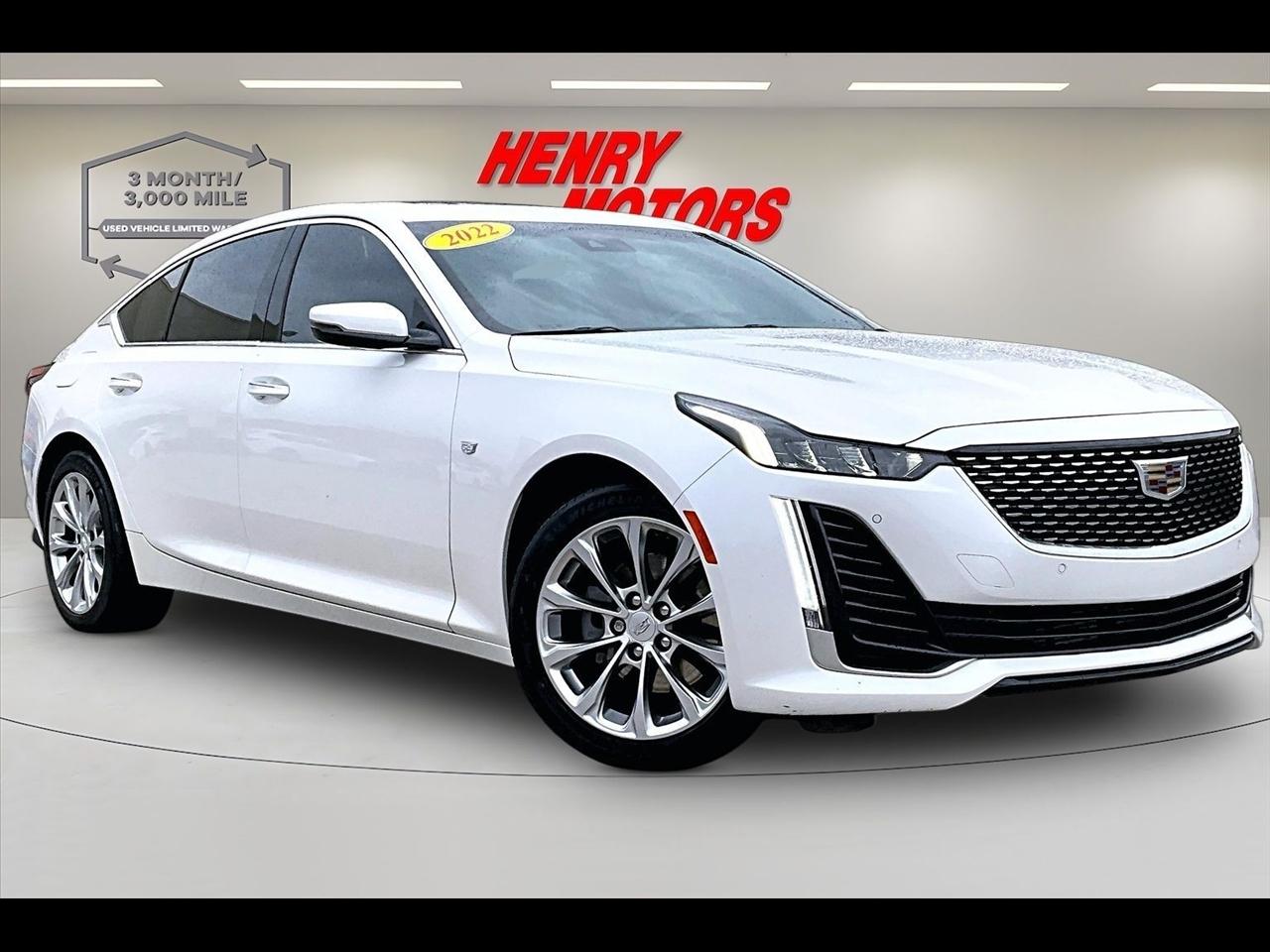 2022 Cadillac CT5 4dr Sdn Premium Luxury