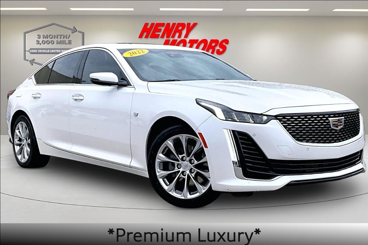 2022 Cadillac CT5 4dr Sdn Premium Luxury