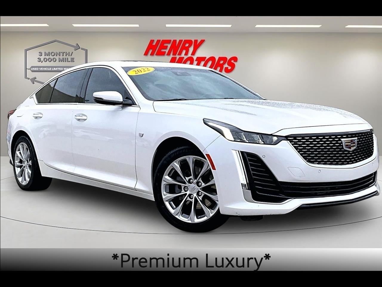 2022 Cadillac CT5 4dr Sdn Premium Luxury
