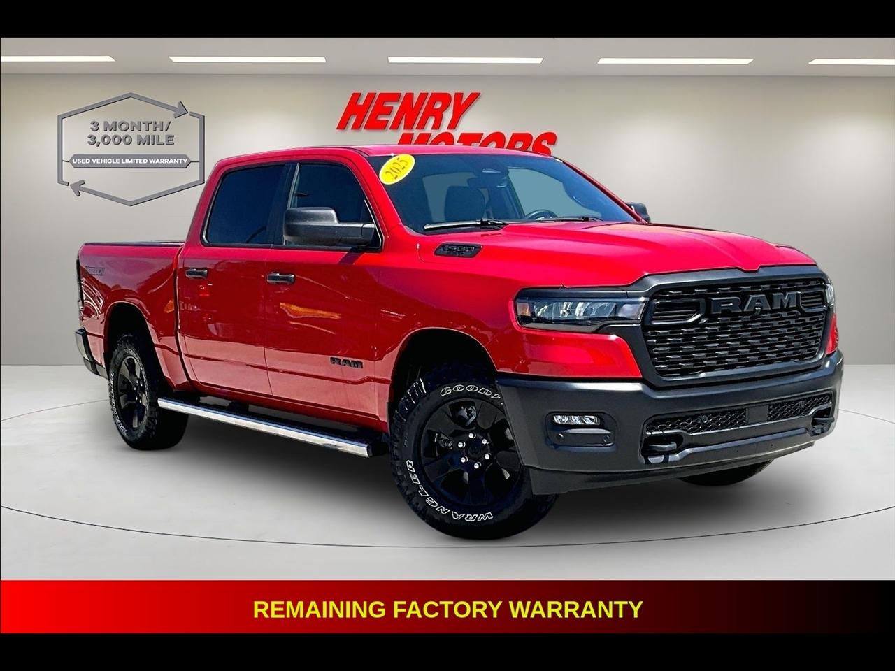 2025 RAM 1500 Warlock 4x4 Crew Cab 5'7" Box