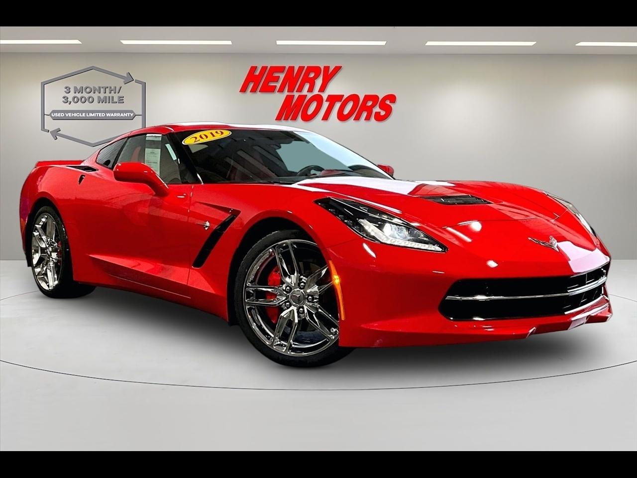 2019 Chevrolet Corvette 2dr Stingray Cpe w/2LT