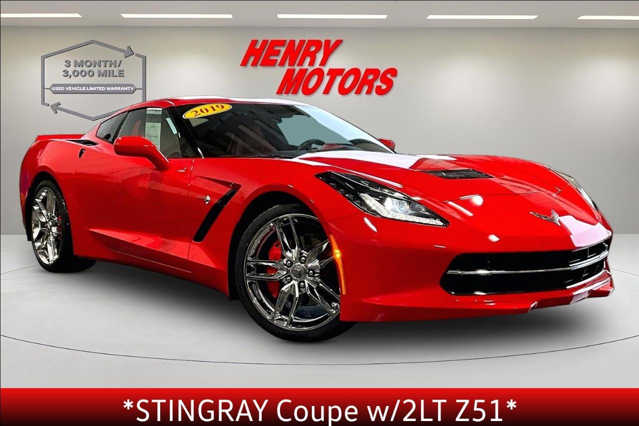 2019 Chevrolet Corvette 2dr Stingray Cpe w/2LT