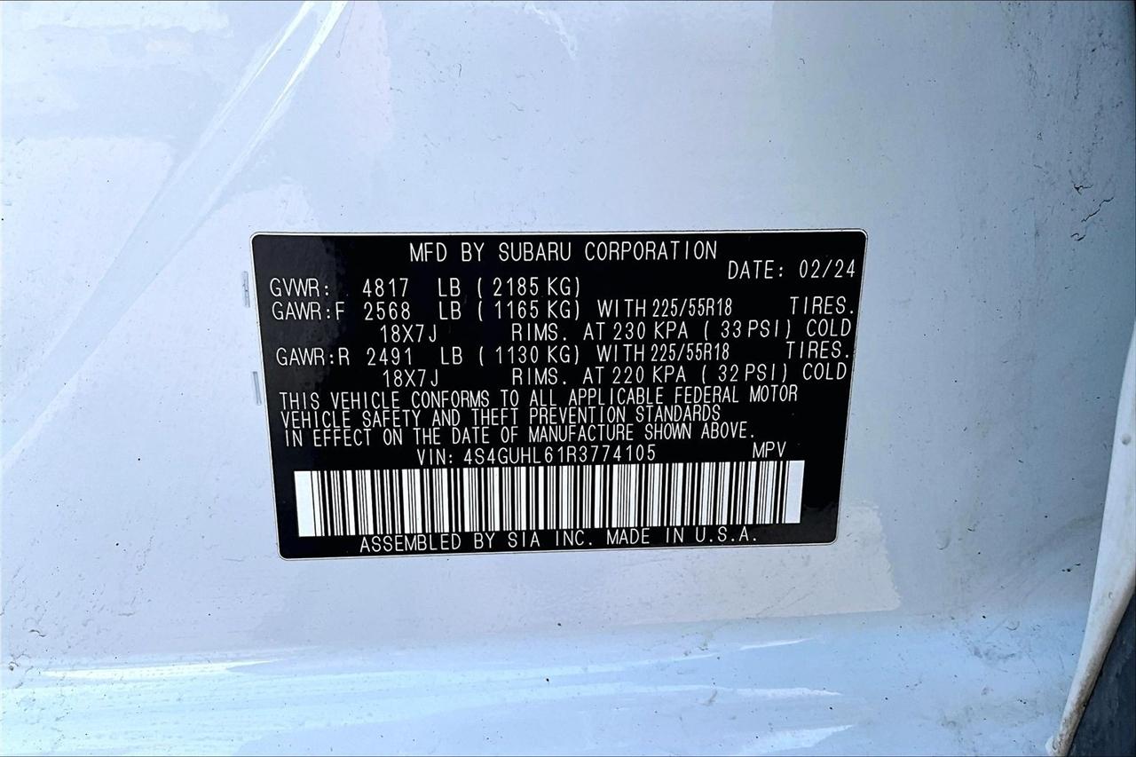 Subaru Crosstrek Limited AWD 2024