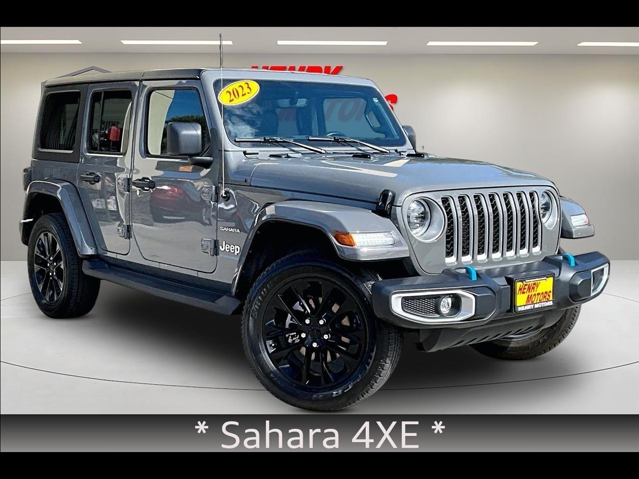 2023 Jeep Wrangler 4xe Sahara 4x4