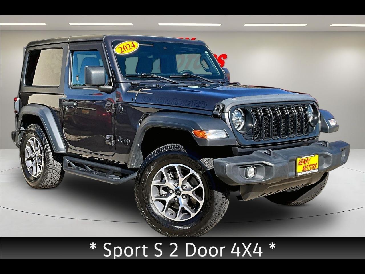 2024 Jeep Wrangler Sport S 2 Door 4x4
