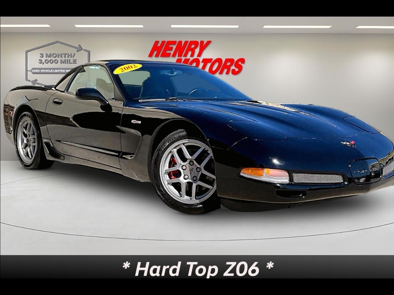 2002 Chevrolet Corvette 2dr Z06 Hardtop