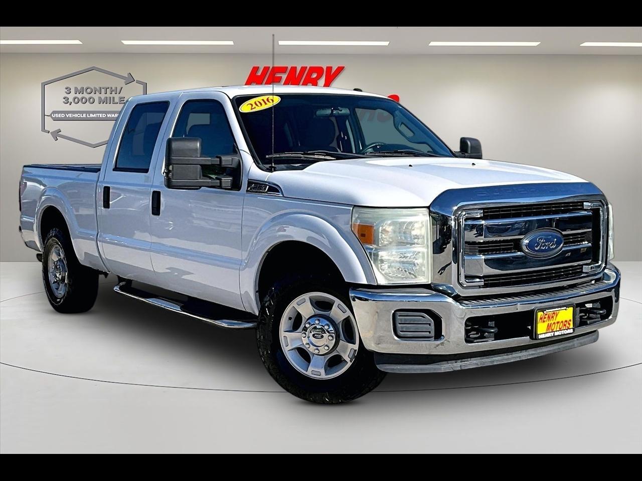 2016 Ford Super Duty F-250 SRW 2WD Crew Cab 156" XL