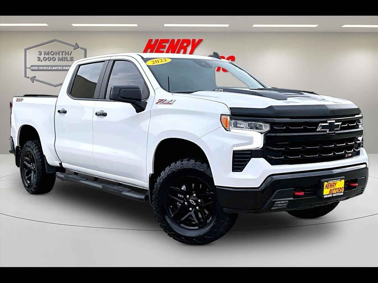 2022 Chevrolet Silverado 1500 4WD Crew Cab 147" LT Trail Boss