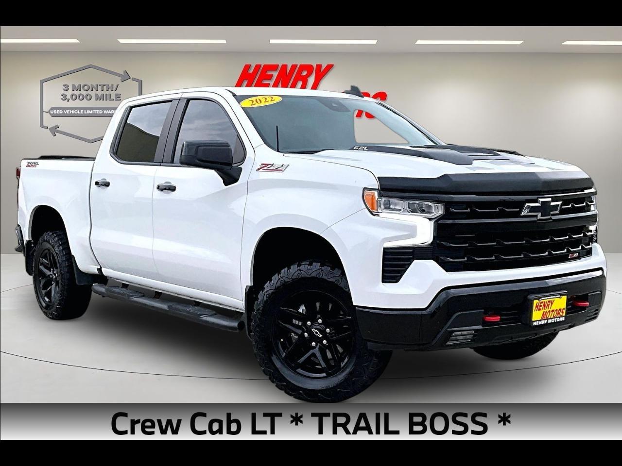 2022 Chevrolet Silverado 1500 4WD Crew Cab 147" LT Trail Boss