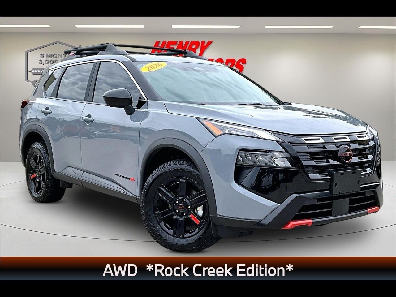 2026 Nissan Rogue 2026.5 AWD Rock Creek