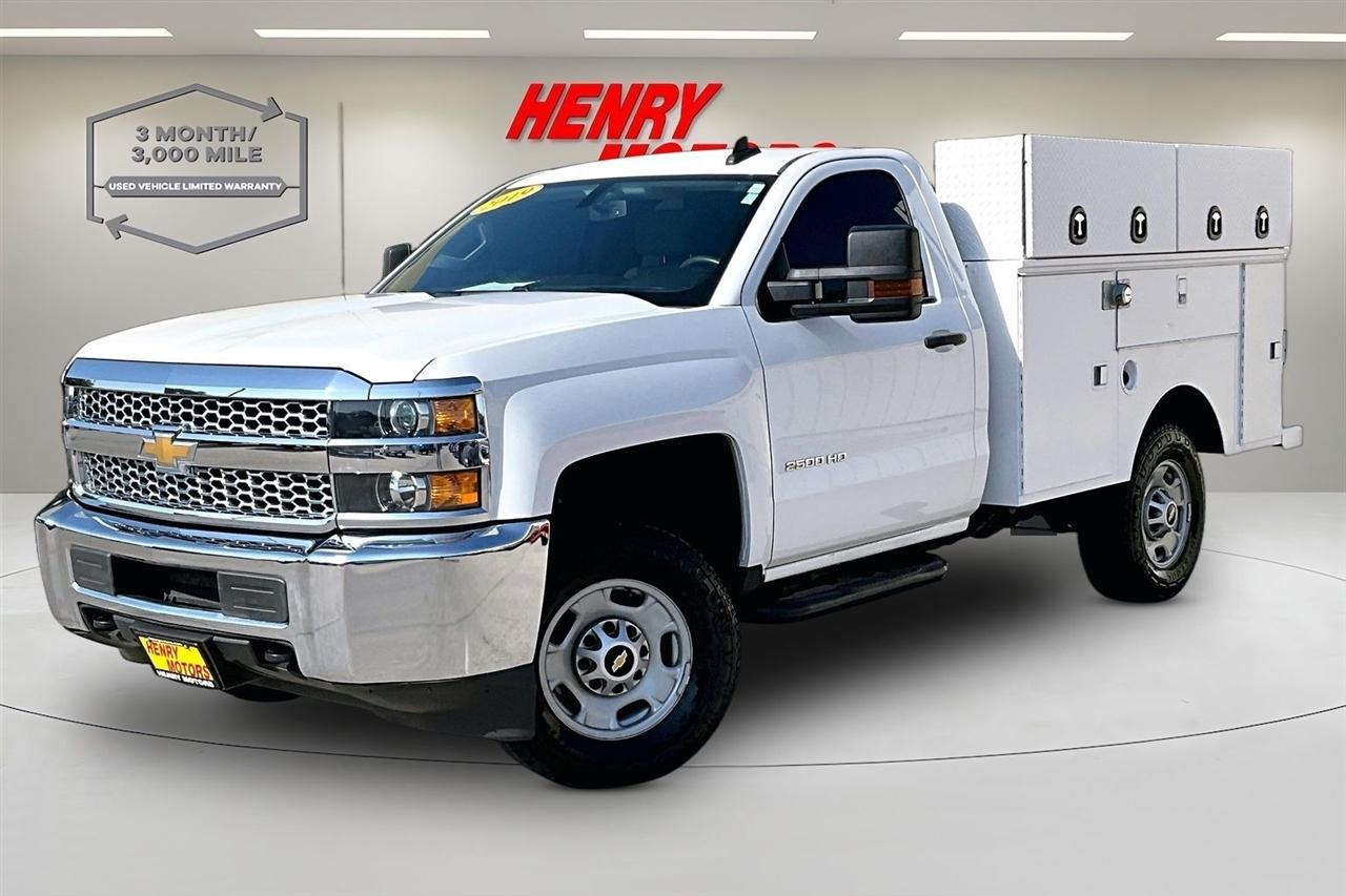 Chevrolet Silverado 2500HD 4WD Reg Cab 133.6" Work Truck 2019