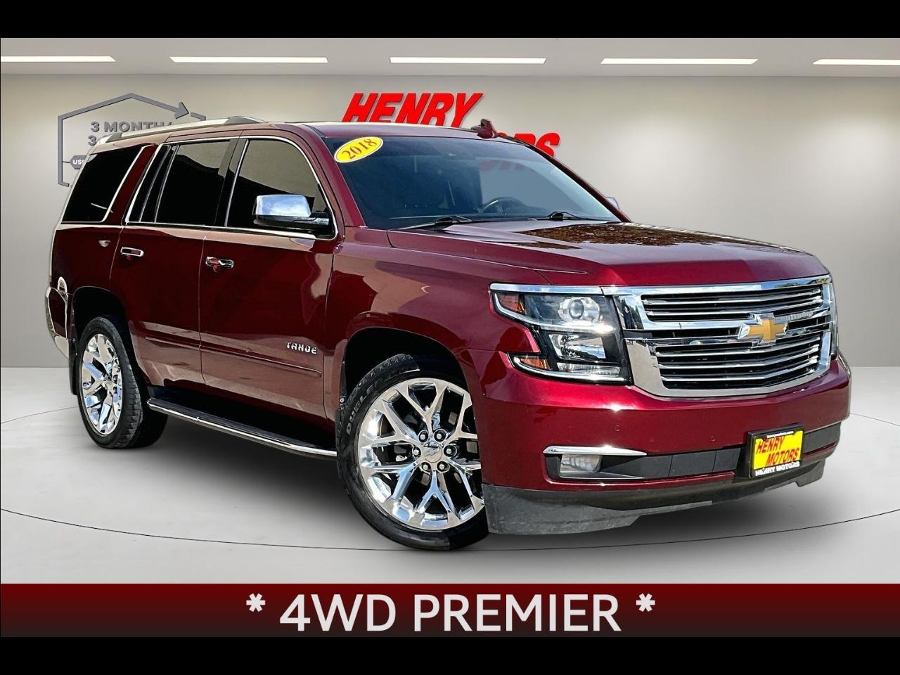 2018 Chevrolet Tahoe 4WD 4dr Premier