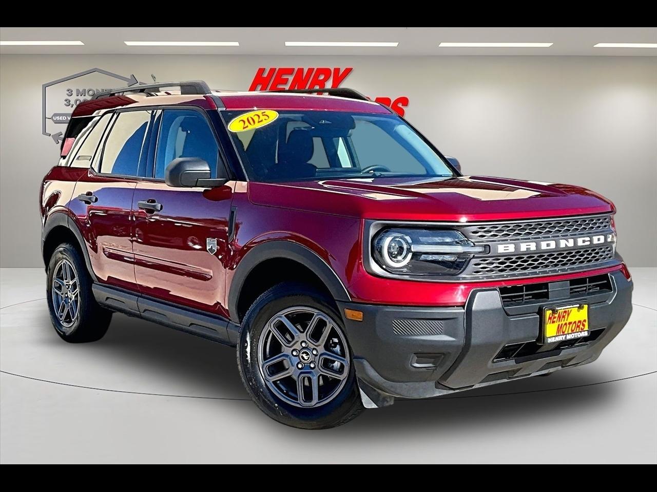2025 Ford Bronco Sport Big Bend 4x4