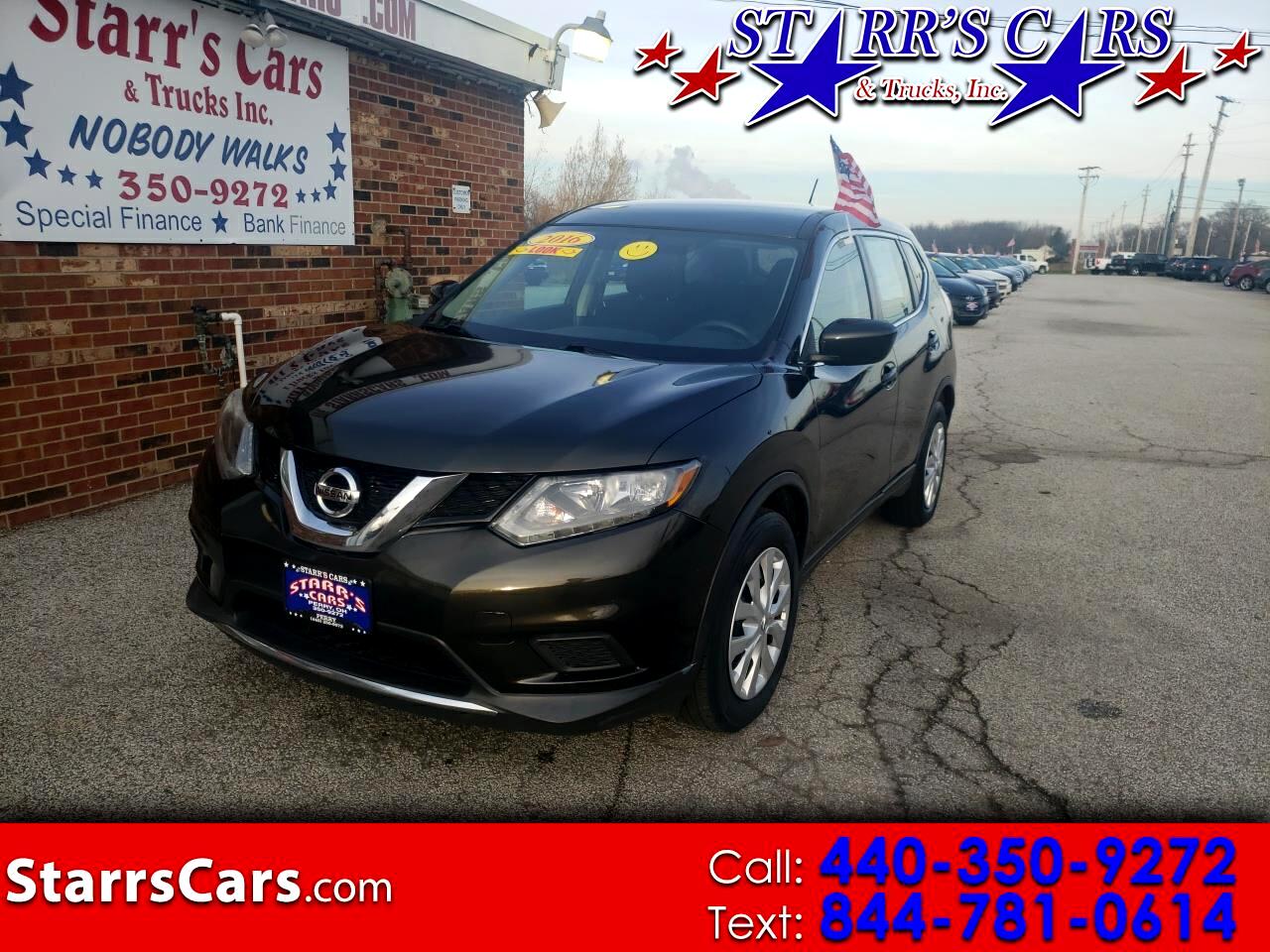 Nissan Rogue FWD 4dr S 2016
