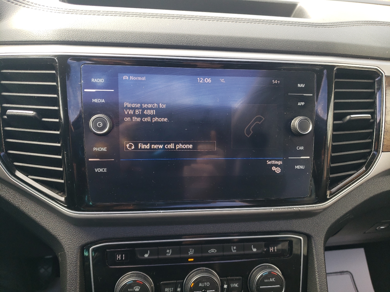 Volkswagen Atlas 3.6L V6 SEL Premium 4MOTION 2019 Volkswagen Atlas 3.6L V6 SEL Premium 4MOTION 2019