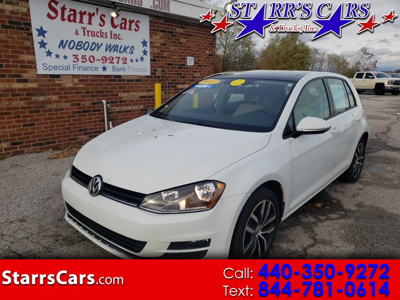 2017 Volkswagen Golf 1.8T 4-Door SEL Auto