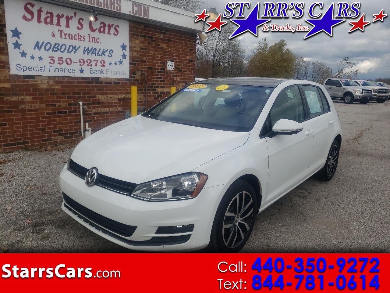 2017 Volkswagen Golf 1.8T 4-Door SEL Auto