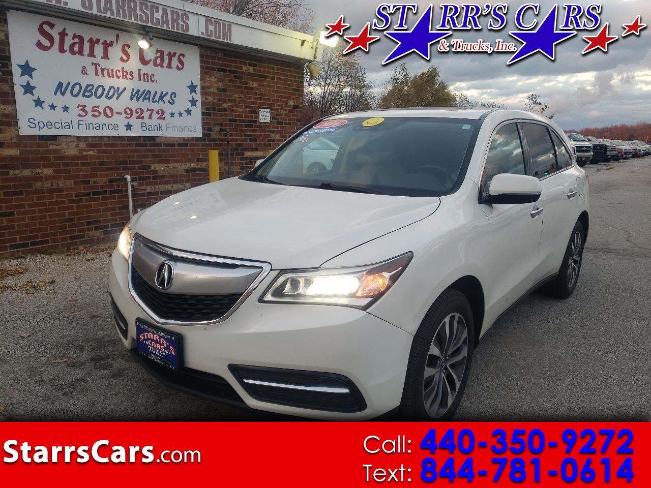 2016 Acura MDX SH-AWD 4dr w/Tech/AcuraWatch Plus
