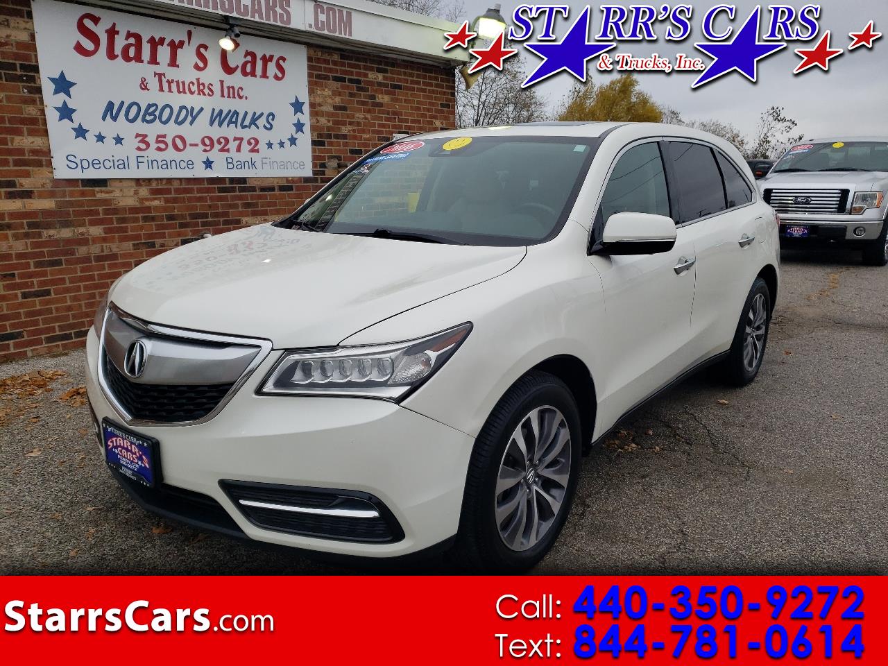 2016 Acura MDX SH-AWD 4dr w/Tech/AcuraWatch Plus