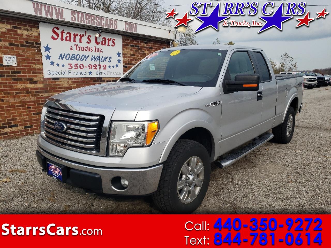 2011 Ford F-150 4WD SuperCab 133" XLT