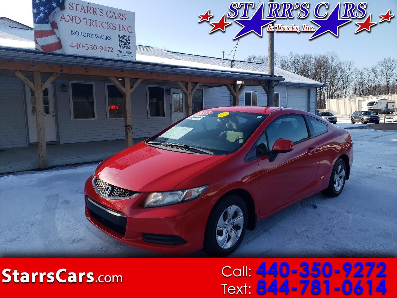 2013 Honda Civic Cpe 2dr Auto LX